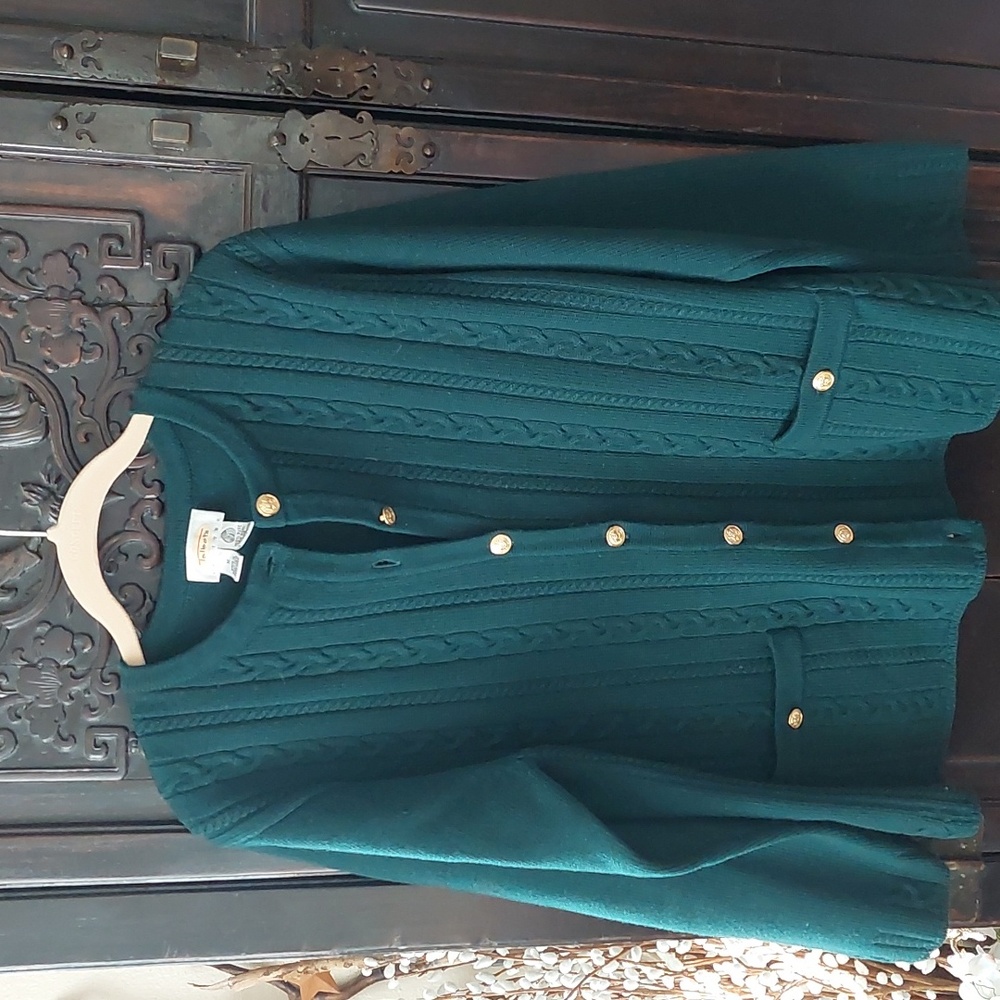 Ladies Talbots button down cardigan